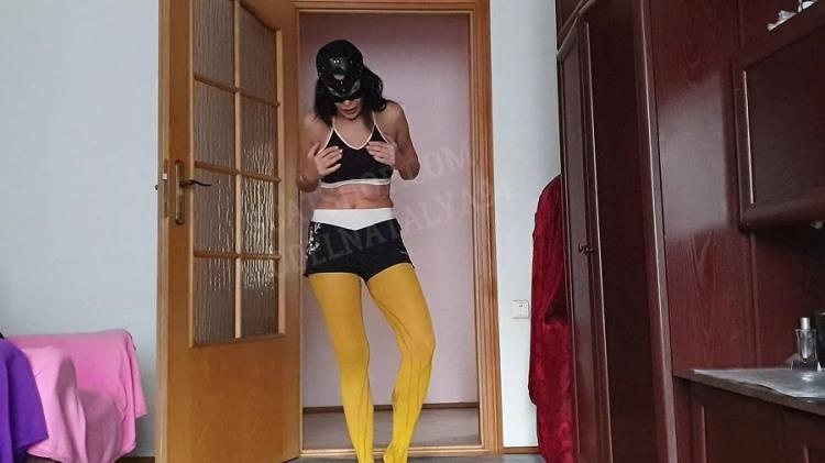 ModelNatalya94 - Natalia pissing in pantyhose with shorts [2021 | FullHD] - Scatshop