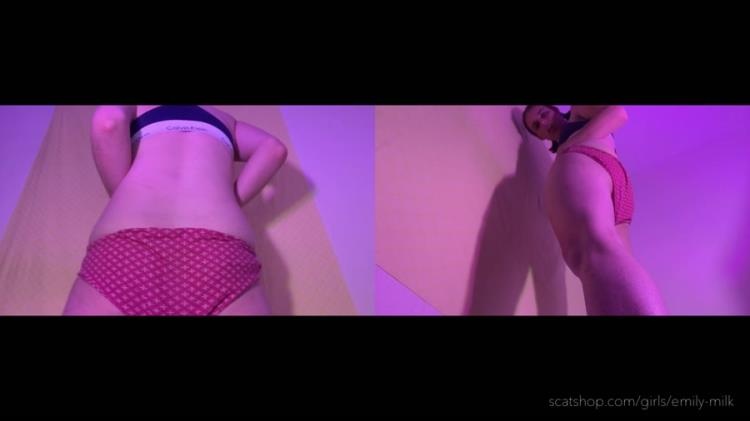 EmilyMilk - Pink Panty Poo and Cum! [2021 | FullHD] - Scatshop