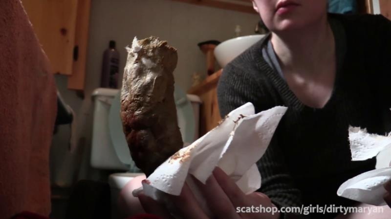 DirtyMaryan - Pooping thick log at my in laws place [2025 | FullHD]