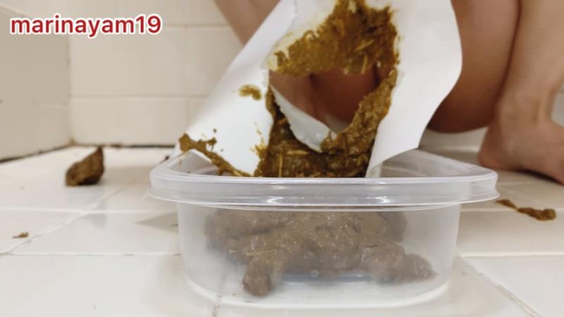 Marinayam19 - Diarrhea collection into container [2025 | FullHD]