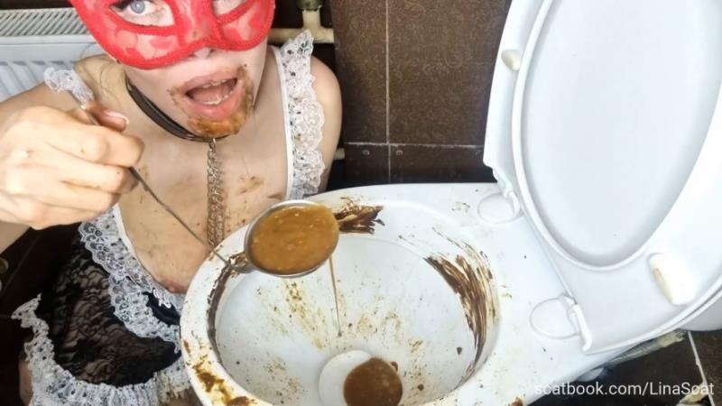 Scatlina 2026 - Cleaning the toilet by a shitty housekeeper Full version [2026 | FullHD]